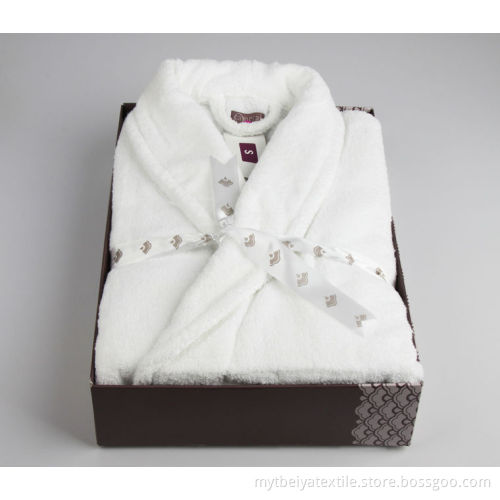 100% cotton wholesale bathrobe